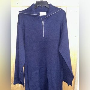 Modern Citizen Milly zip collar sweater dress